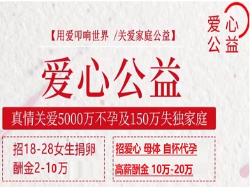 呼伦贝尔捐卵助孕生子 爱心志愿者招募
